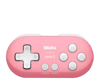 8BitDo Zero 2 Bluetooth Gamepad Mini Controller - Pink RET00220 - 1106090 - zdjęcie 1